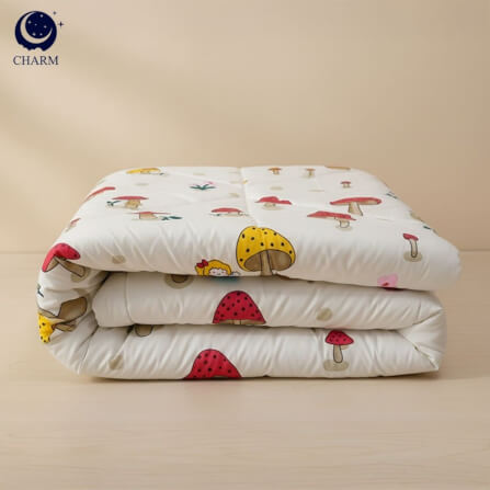 ผ้าห่มนวม CHARM คอลเลคชั่น DREAMY 5 FT SIZE 150×200 CM LUMI MUSHROOM DESIGN_3